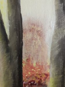 Jesús en el Árbol, Detalle.